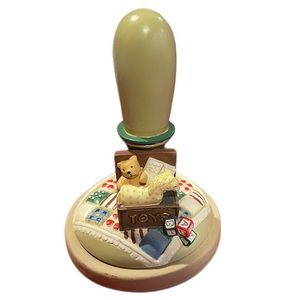 Vintage 1996 Brown Bag Cookie Art Cookie Stamp Stamp Toy Chest #20